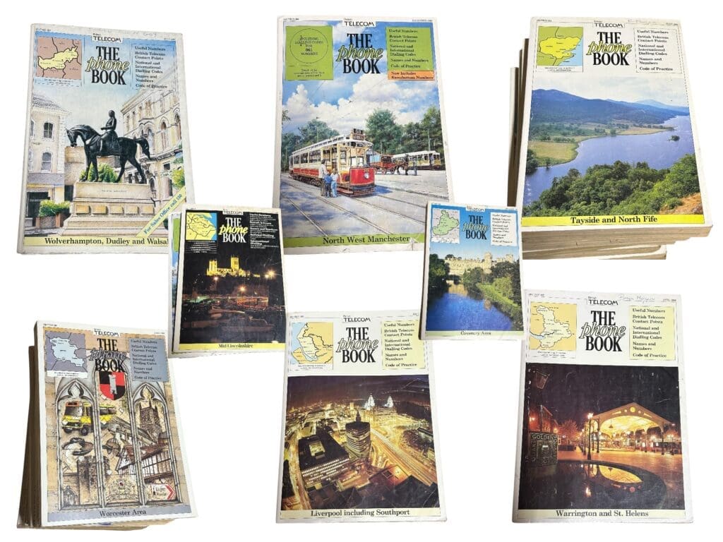 THB14901 British Telecom ( and other) the phone book re-brand 1985